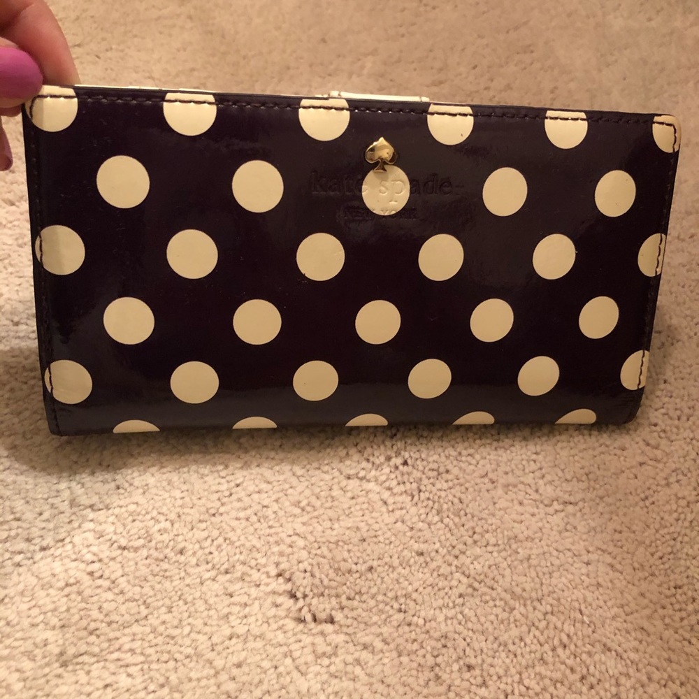 Kate Spade purple wallet